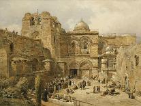 The Church of the Holy Sepulchre, Jerusalem-Nathaniel Everett Green-Stretched Canvas