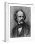 Nathaniel Hawthorne, American Author-Science Source-Framed Giclee Print