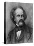 Nathaniel Hawthorne, American Author-Science Source-Stretched Canvas