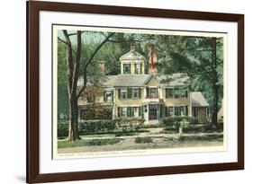 Nathaniel Hawthorne Home, Concord-null-Framed Art Print