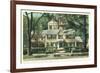 Nathaniel Hawthorne Home, Concord-null-Framed Art Print