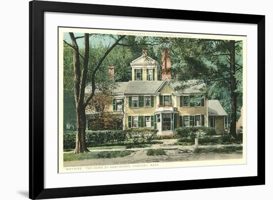 Nathaniel Hawthorne Home, Concord-null-Framed Art Print