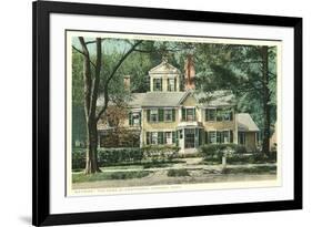 Nathaniel Hawthorne Home, Concord-null-Framed Art Print