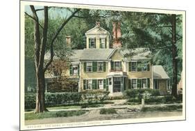 Nathaniel Hawthorne Home, Concord-null-Mounted Art Print