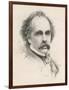 Nathaniel Hawthorne (Originally Hathorne) American Writer at the Age of 58-S.a. Scholl-Framed Art Print