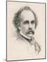 Nathaniel Hawthorne (Originally Hathorne) American Writer at the Age of 58-S.a. Scholl-Mounted Art Print