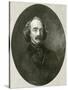 Nathaniel Hawthorne, Oval-RG Tietze-Stretched Canvas