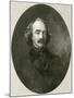 Nathaniel Hawthorne, Oval-RG Tietze-Mounted Art Print