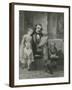 Nathaniel Hawthorne Reading to His Children-Charles Mills Sheldon-Framed Giclee Print