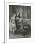 Nathaniel Hawthorne Reading to His Children-Charles Mills Sheldon-Framed Giclee Print