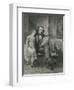 Nathaniel Hawthorne Reading to His Children-Charles Mills Sheldon-Framed Giclee Print