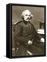 Nathaniel Hawthorne-Mathew Brady-Framed Stretched Canvas