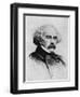 Nathaniel Hawthorne --Samuel Worcester Rowse-Framed Giclee Print