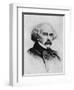 Nathaniel Hawthorne --Samuel Worcester Rowse-Framed Giclee Print