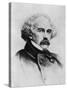 Nathaniel Hawthorne --Samuel Worcester Rowse-Stretched Canvas