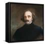 Nathaniel Hawthorne-Emanuel Gottlieb Leutze-Framed Stretched Canvas