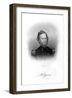 Nathaniel Lyon, American Soldier-John A O'Neill-Framed Giclee Print