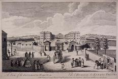 Leicester Square, Westminster, London, C1740-Nathaniel Parr-Giclee Print