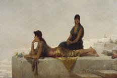 Arab Women on a Rooftop-Nathaniel Sichel-Giclee Print