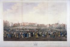 Queen Victoria's Visit to the City of London, 1837-Nathaniel Whittock-Giclee Print