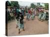 Natintigou Village, Benin (Dahmoney), Africa-Bruno Barbier-Stretched Canvas