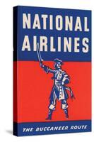 Nation Airlines - the Buccaneer Route-null-Stretched Canvas