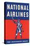 Nation Airlines - the Buccaneer Route-null-Stretched Canvas