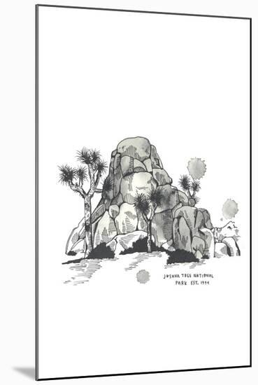 Nation Park Joshua Tree-Natasha Marie-Mounted Giclee Print