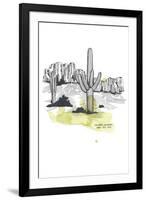 Nation Park Saguaro-Natasha Marie-Framed Giclee Print