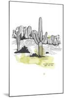 Nation Park Saguaro-Natasha Marie-Mounted Giclee Print