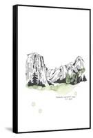 Nation Park Yosemite-Natasha Marie-Framed Stretched Canvas