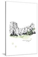 Nation Park Yosemite-Natasha Marie-Stretched Canvas