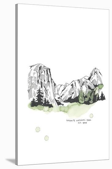 Nation Park Yosemite-Natasha Marie-Stretched Canvas