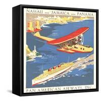 National Air and Space Museum: Pan American Airways-null-Framed Stretched Canvas