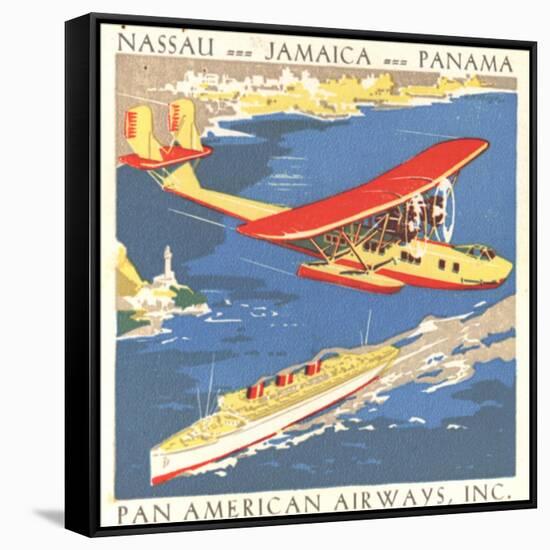 National Air and Space Museum: Pan American Airways-null-Framed Stretched Canvas