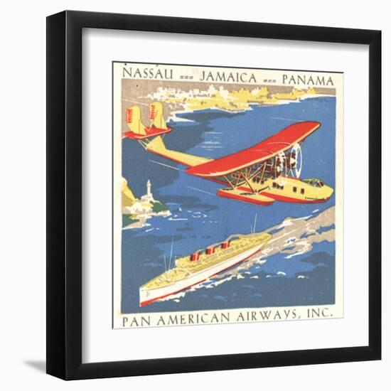 National Air and Space Museum: Pan American Airways-null-Framed Art Print