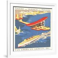 National Air and Space Museum: Pan American Airways-null-Framed Art Print