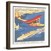 National Air and Space Museum: Pan American Airways-null-Framed Art Print