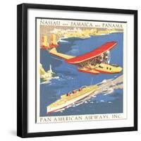 National Air and Space Museum: Pan American Airways-null-Framed Art Print