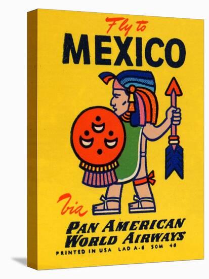 National Air and Space Museum: Pan American - Fly to Mexico-null-Stretched Canvas