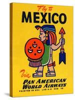 National Air and Space Museum: Pan American - Fly to Mexico-null-Stretched Canvas