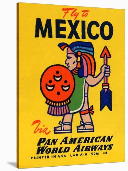 National Air and Space Museum: Pan American - Fly to Mexico-null-Stretched Canvas