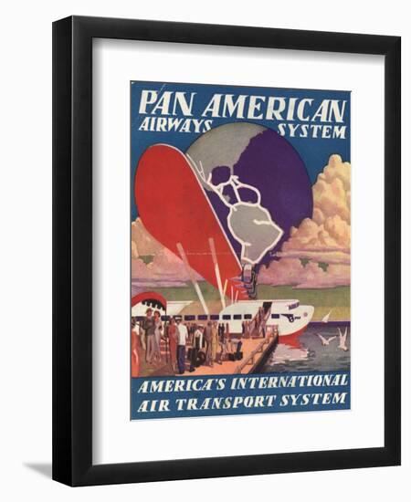 National Air and Space Museum: Pan American-null-Framed Art Print