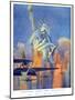 National Air and Space Museum: Rome, Chicago, New York, Rome-null-Mounted Art Print