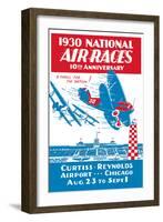 National Air Races 1930-null-Framed Art Print