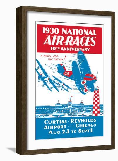 National Air Races 1930-null-Framed Art Print