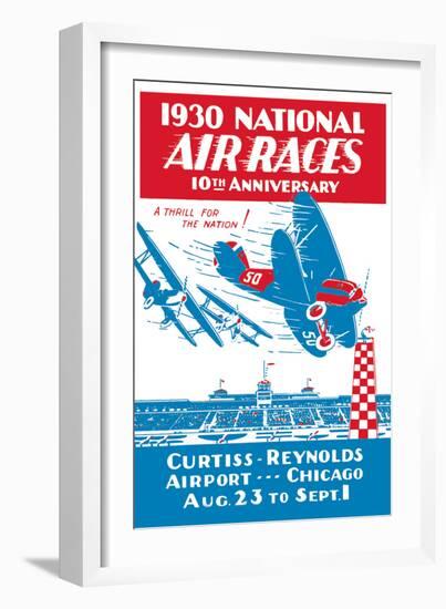 National Air Races 1930-null-Framed Art Print