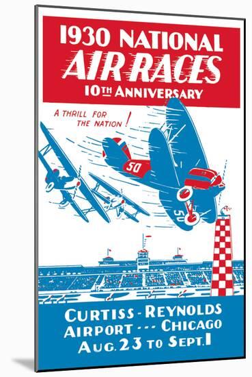 National Air Races 1930-null-Mounted Art Print