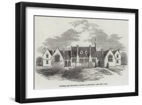 National and Industrial Schools, at Finchley-null-Framed Giclee Print