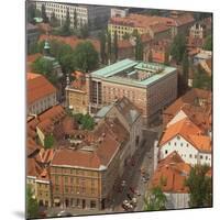 National and University Library, Ljubljana, Slovenia-null-Mounted Giclee Print